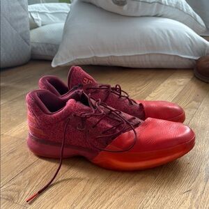 adidas Red and Maroon Men's Shoes